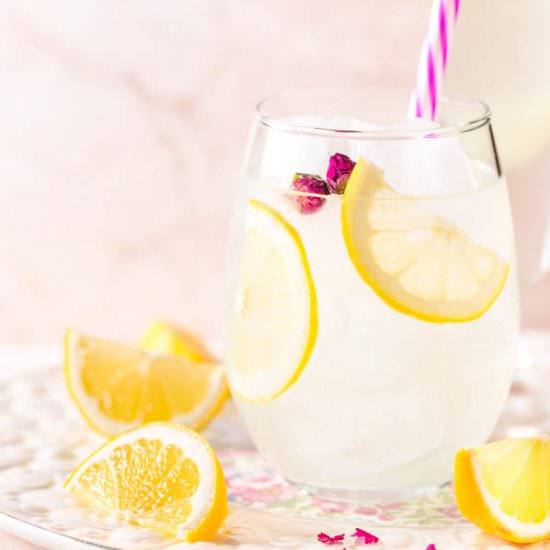 Refreshing Rose Lemonade