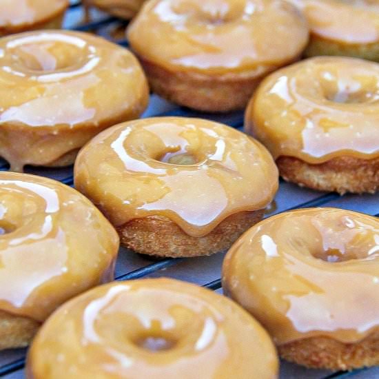 Caramel Macchiato Doughnuts