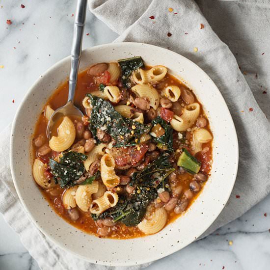 Cranberry Bean Pasta Fagioli