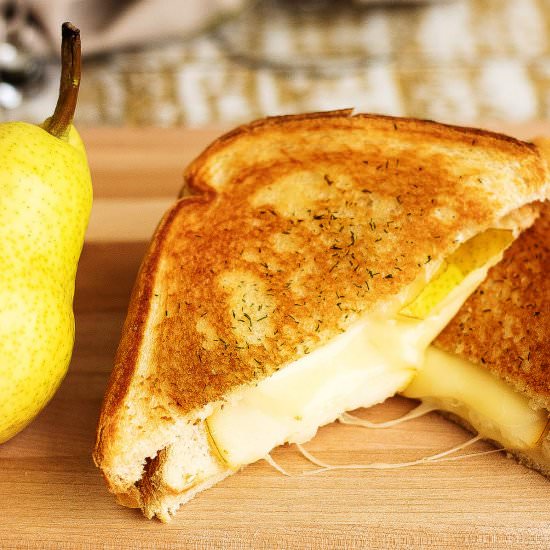 Sweet & Savory Grilled Brie Sandwich