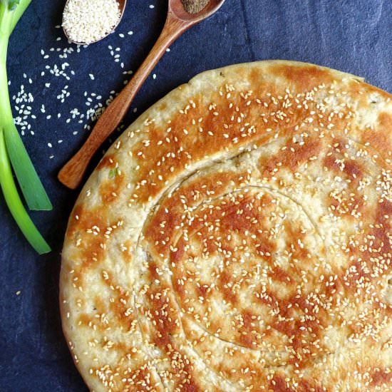 Spring Onion Flatbread