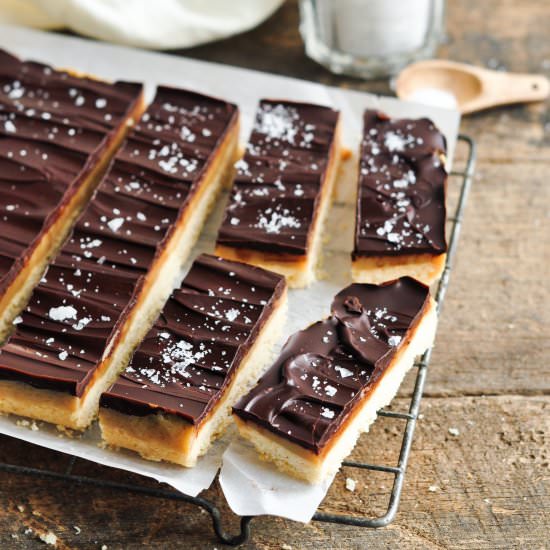 Chocolate Caramel Slice