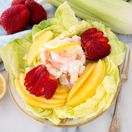 Simple Lemony Shrimp Salad