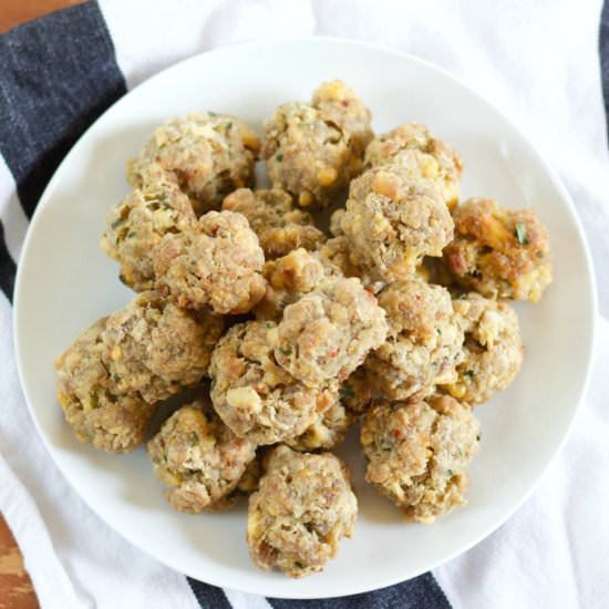 Gluten Free Sausage Balls