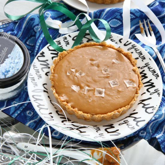 No Bake Dulce de Leche Tart