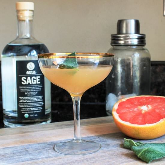 Sage Brown Derby Cocktail