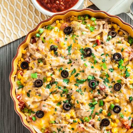 Creamy Enchilada Bake