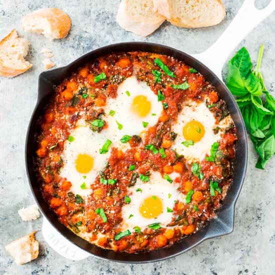 Eggs in Purgatory, Italian Style
