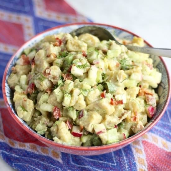Paleo Plantain “Potato” Salad