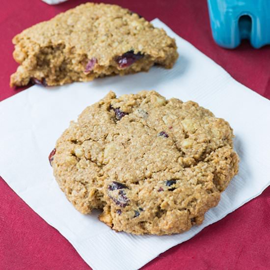 Crispy Brown Rice Breakfast Cookies