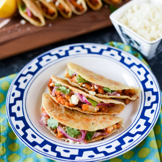 Soyrizo Cauliflower Tacos