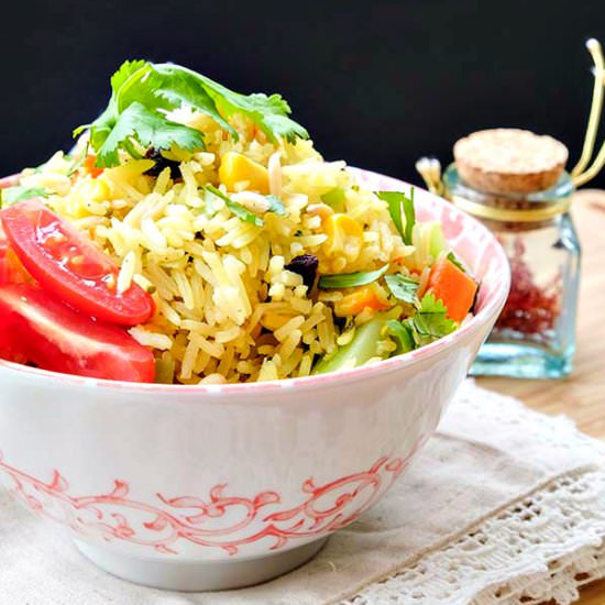 Vegetarian Biryani Rice