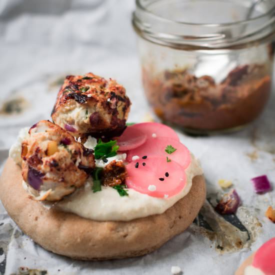 Preserved Lemon Chicken Meatballs