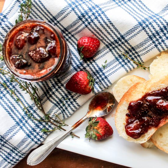 Strawberry Thyme Jam