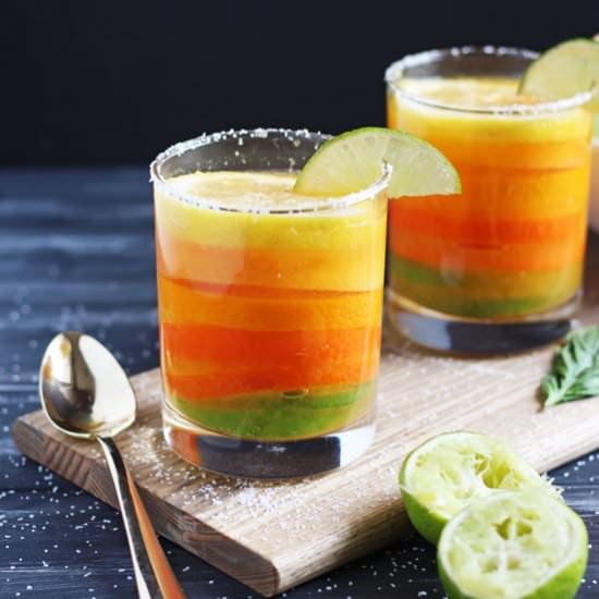 Simple Citrus-Basil Margarita