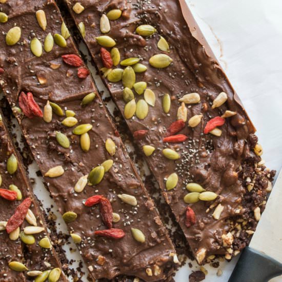 No Bake Superfood Chocolate Seed…