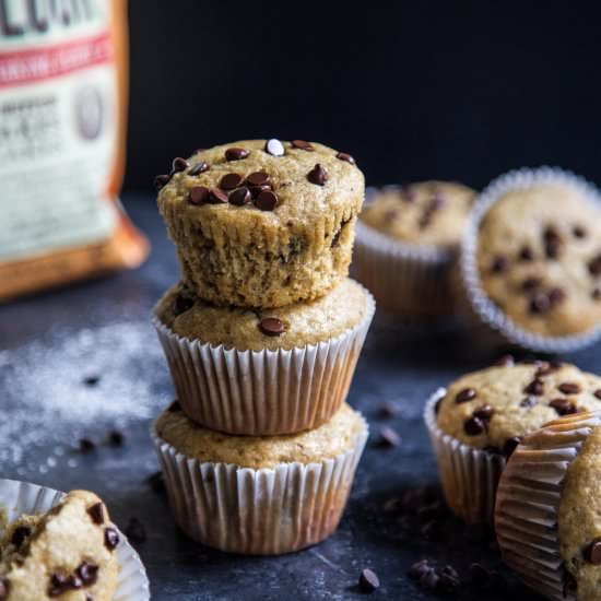 Chocolate Chip Tahini Banana Bread