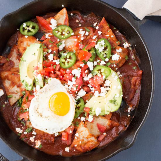 Chilaquiles Rojos