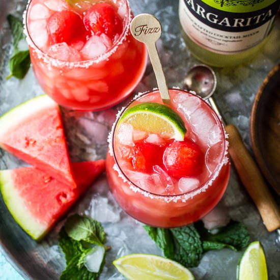 Watermelon Mint Margarita