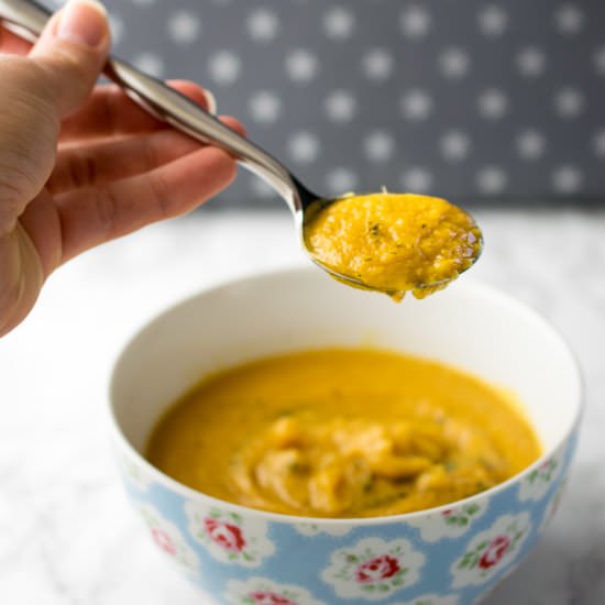 Instant Pot Spicy Roots Soup
