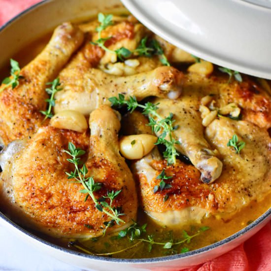 40 Cloves Garlic Chicken
