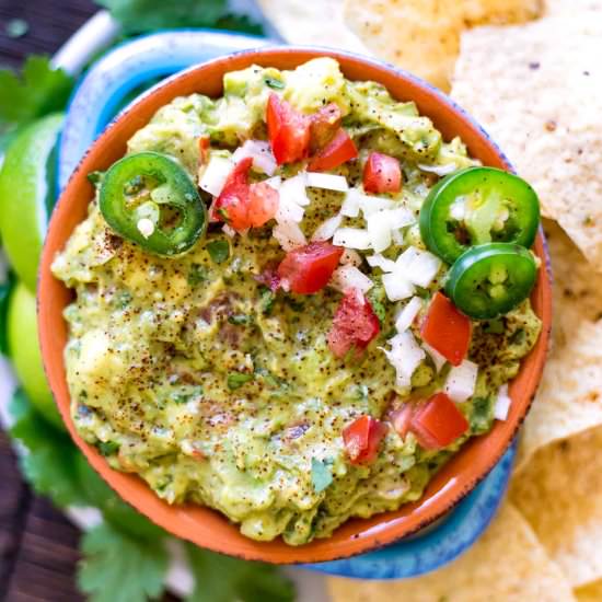 The most delicious guacamole EVER