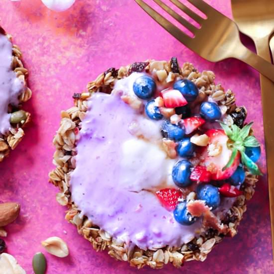 Nut & Seed Fruit Yogurt Tarts