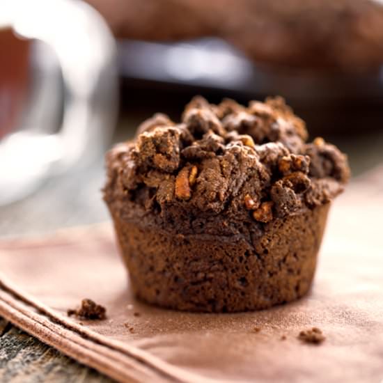 Coffee Flour Crumb Muffins