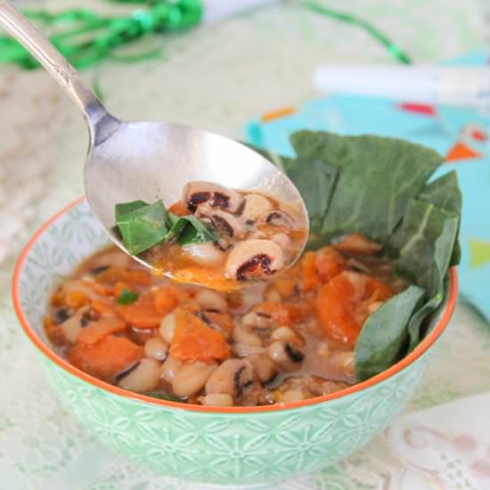 Instant Pot Smoky Black-Eyed Peas