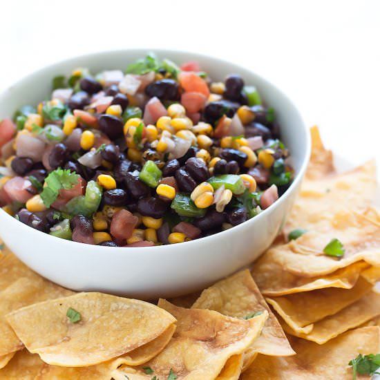Easy Black Bean Salsa