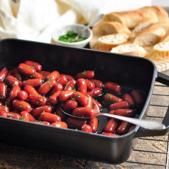 Honey, Soy & Sriracha Sausages