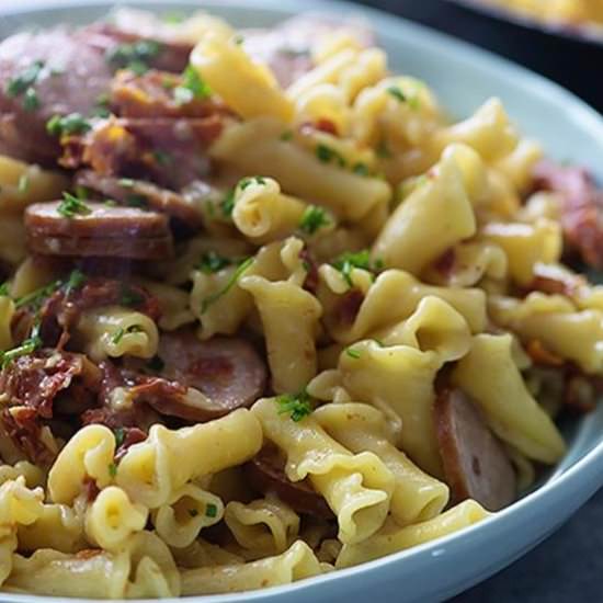 Sun Dried-Tomato Pasta Skillet