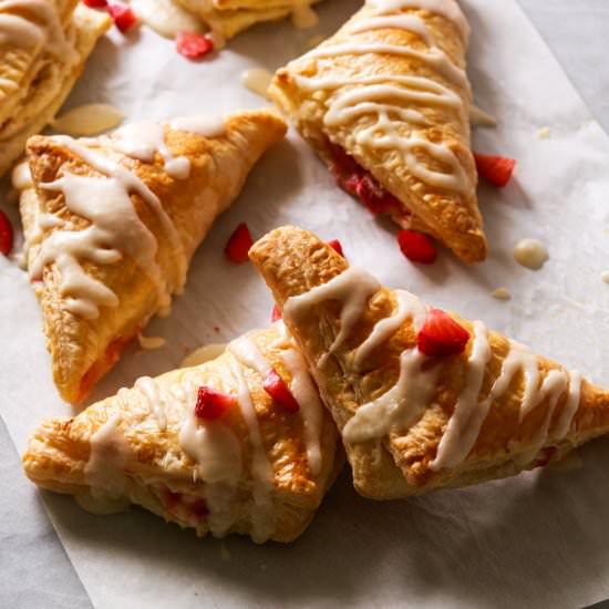 Strawberry Cheesecake Turnovers