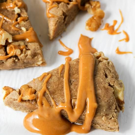 Maple Banana Walnut Scones