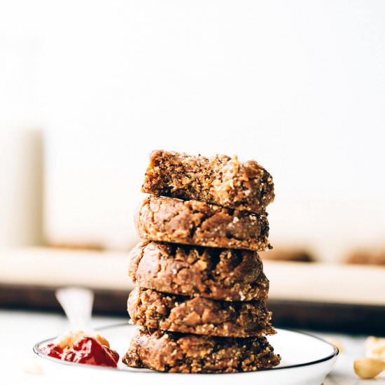 PB & J Energy Cookies