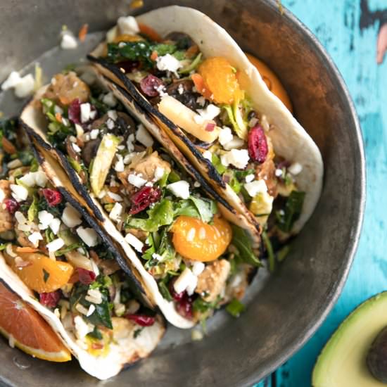 Vegetarian Kitchen Sink Tacos