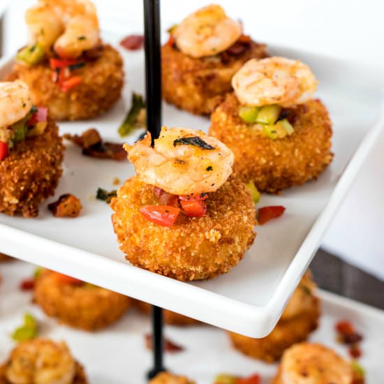 Shrimp & Grit Cake Bites