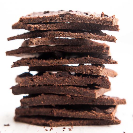 Chocolate Chunk Brownie Thins