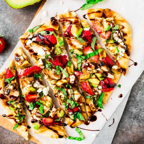 Grilled Naan Pizza