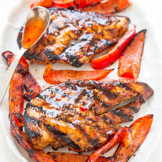 Sweet Chili Grilled Chicken