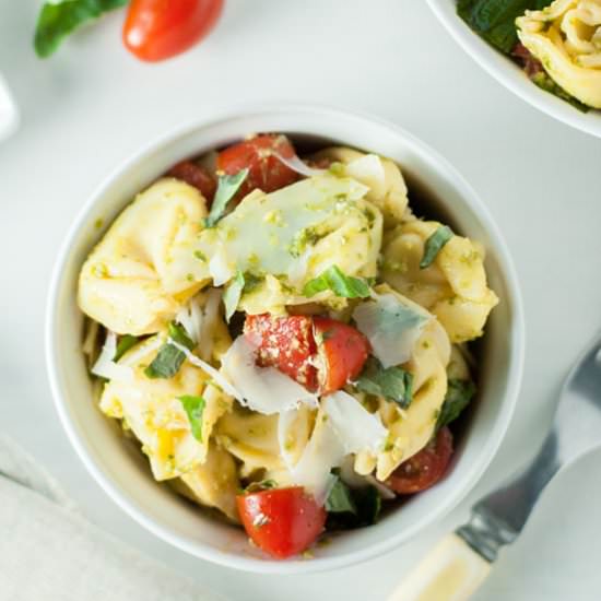 Pesto Tortellini Salad