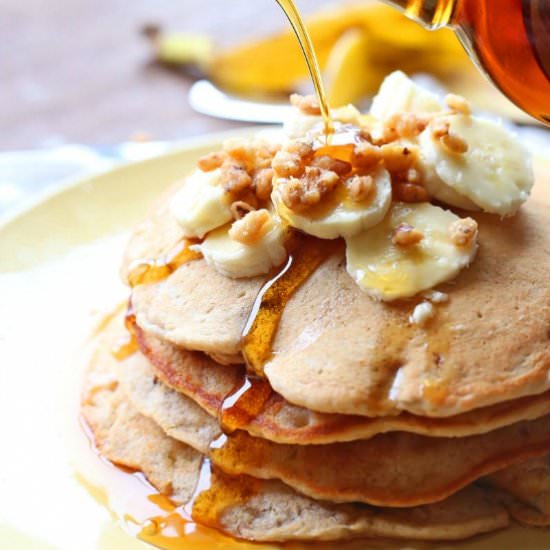 Banana Nut Pancakes