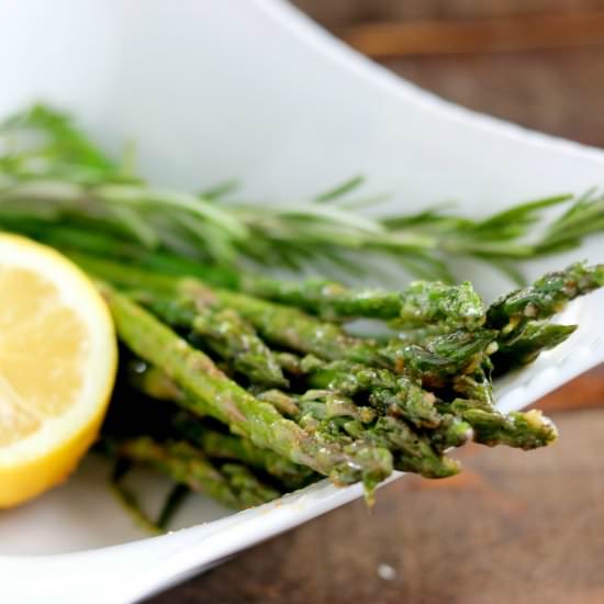 Skillet Roasted Asparagus