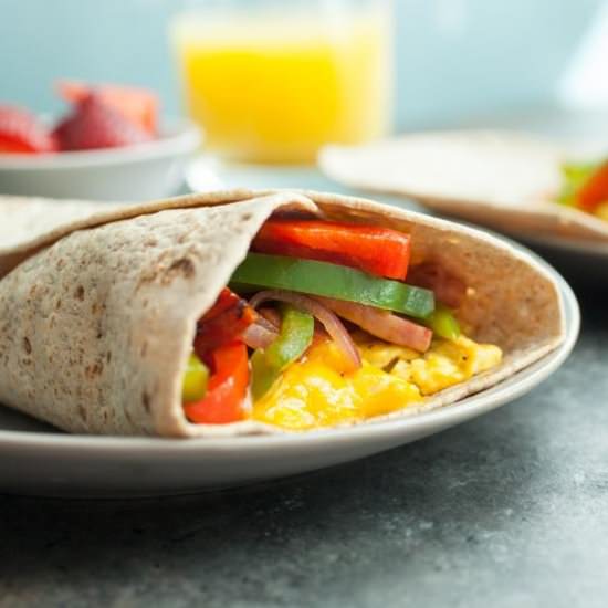 Mile High Breakfast Wraps