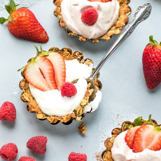 Granola Yogurt Tarts