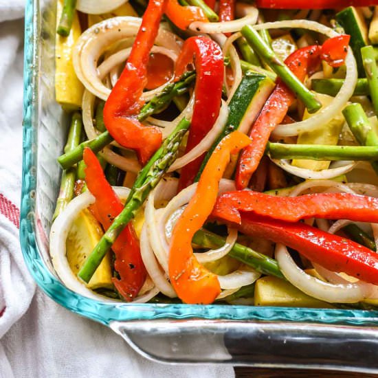 Easy Balsamic Grilled Vegetables