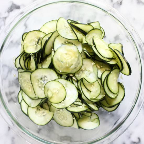 Japanese Cucumber Salad