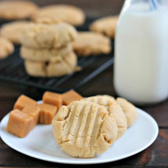 Simple Vanilla Caramel Cookies
