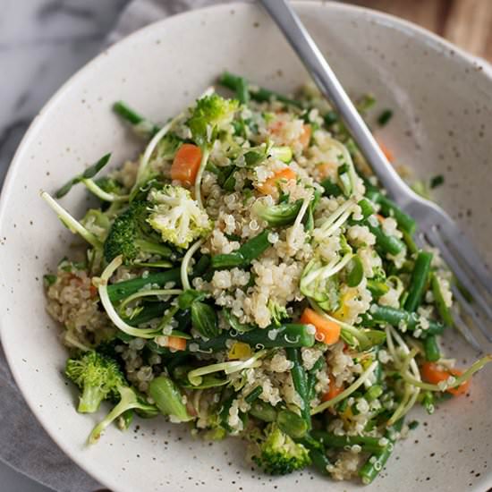 Green Bean and Quinoa Salad