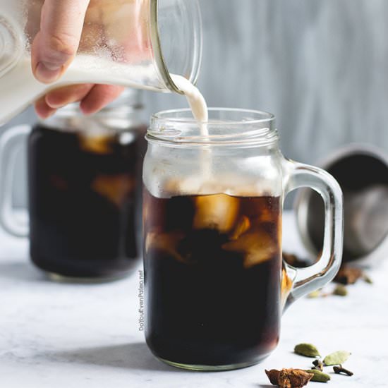 Chai-Spiced Cold Brew Latte